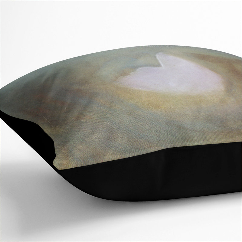 Square Throw Cushion, 40cm H x 40cm W x 15cm D, Black