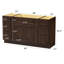 Base de meuble-lavabo simple 54 po seulement-95069382