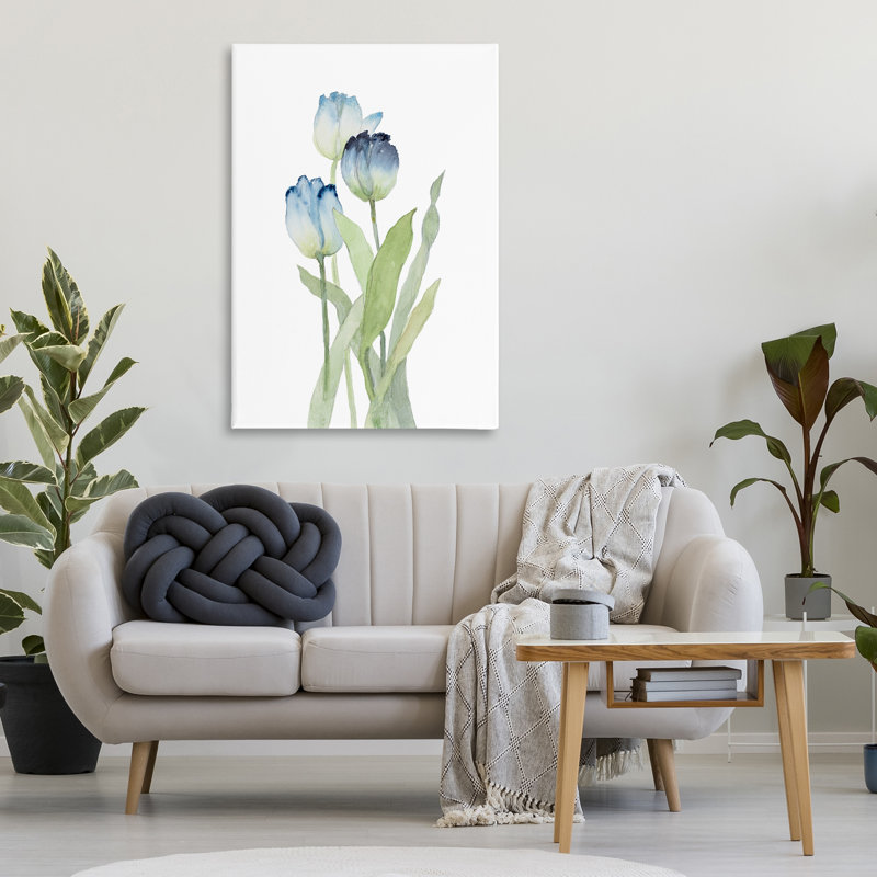 "Blue Garden Tulips" par Lanie Loreth, H 45 po x l 30 po