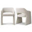Chaise rembourrée imperméable en tissu-162734075