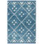 Kota Indigo Machine Printed Washable Rug-591821373