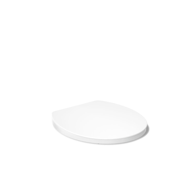 Siège de toilette Impro, Blanc, Rond
