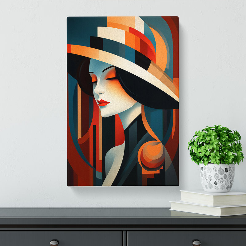 Modern Wall Art - Wrapped Canvas, 60cm H x 40cm W x 3cm D