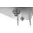 56.1'' L x 22'' W Silver Freestanding Service Sink