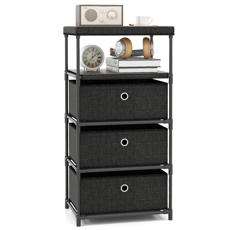 3 Drawer Storage Drawer