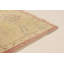 Tapis en laine 6 pi 4 x 8 pi 10 laine, à la main one-of-kind-noué la 2010 ushak beige/pêche Joachim