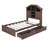 Abdella Panel Headboard Design Bed with Drawers-655377976