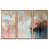 Toile avec cadre flottant brun