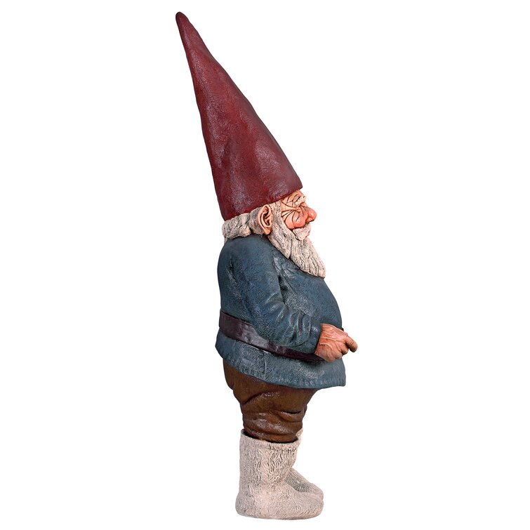 Design Toscano Statue de gnomes de jardin Charles le chasseur de champignons  et Commentaires - Wayfair Canada