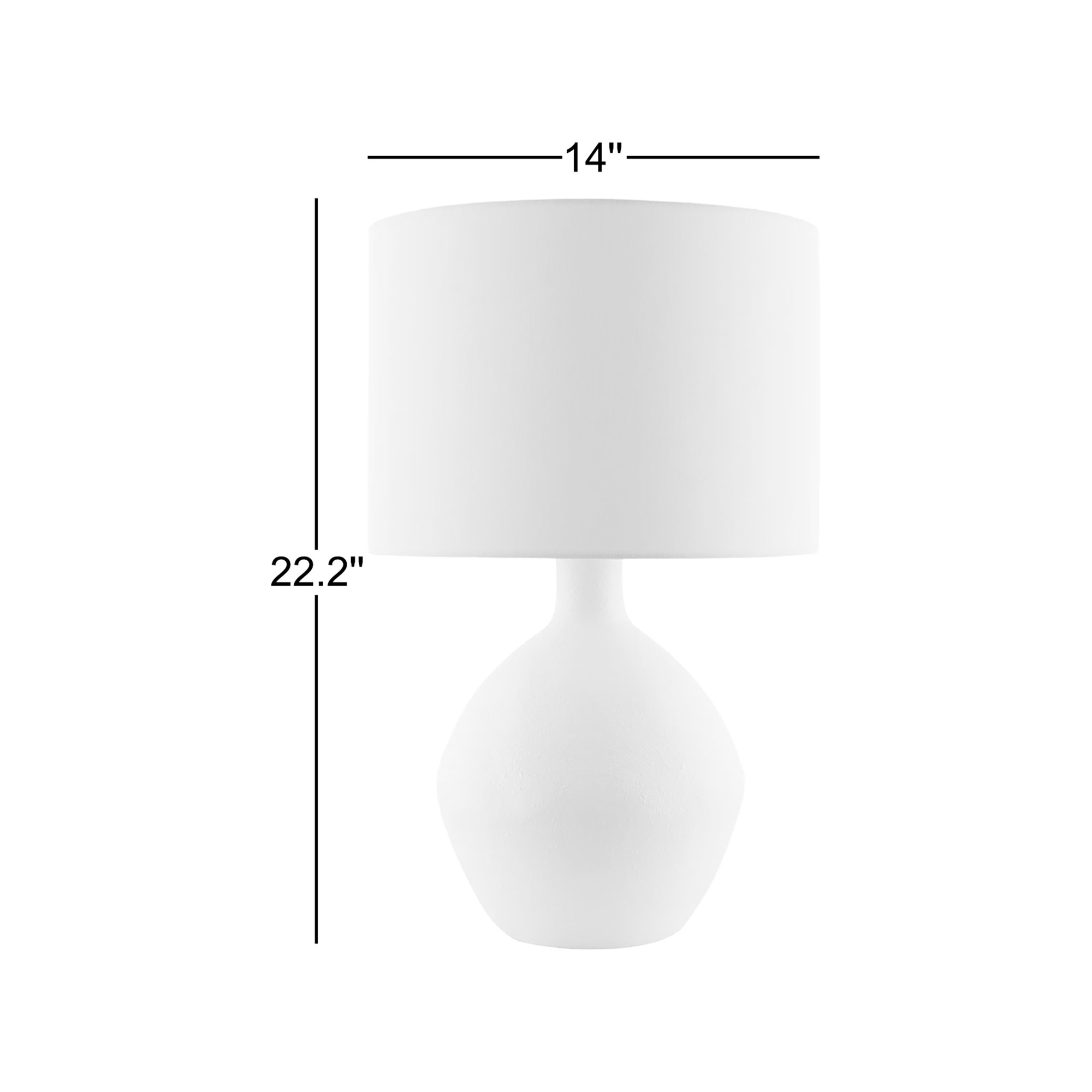 Hirotada Table Lamp, Beige, Beige