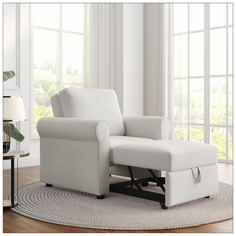 Chaises d'appoint pour le salon, Crème, crème