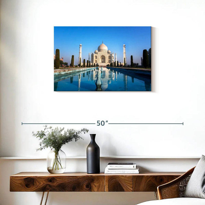 Kavia célèbre Taj Mahal, H 20 po x l 30 po