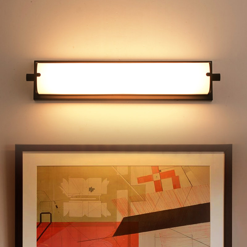 20.5" Modern Dimmable Linear LED Wall Sconce, Matte Black