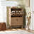Ultra-Thin Flip-Down Shoe Cabinet with Adjustable Shelves