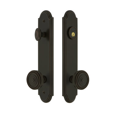 Complete Arc Entry Knob Set with Deadbolt