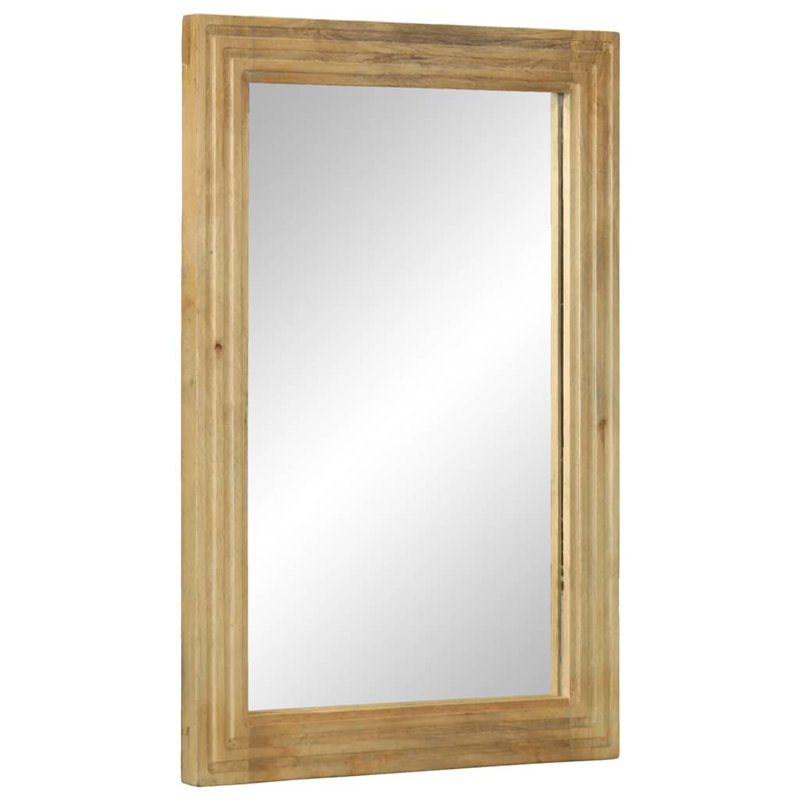 Solid Wood Rectangle Mirror