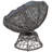 Tarquin Swivel Patio Papasan Chair with Cushion-565993415-565993414