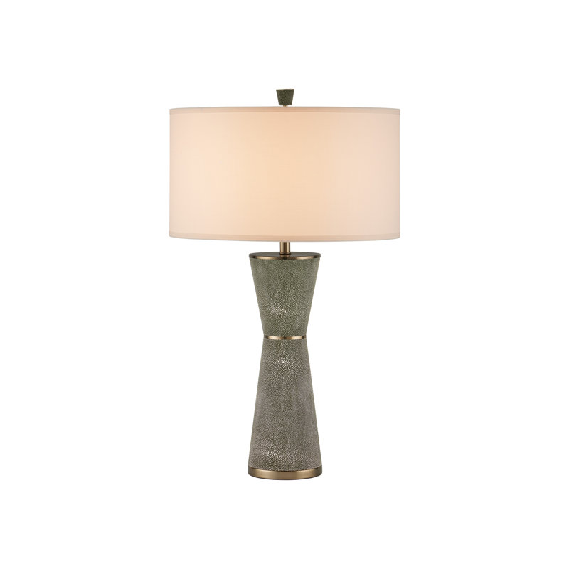 Lampe de table Galuchat en forme de sablier