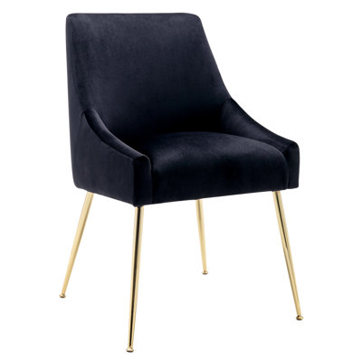 Koblas Velvet Accent Chair