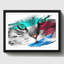 Green-Eyed Cat Framed Art - Framed Print
