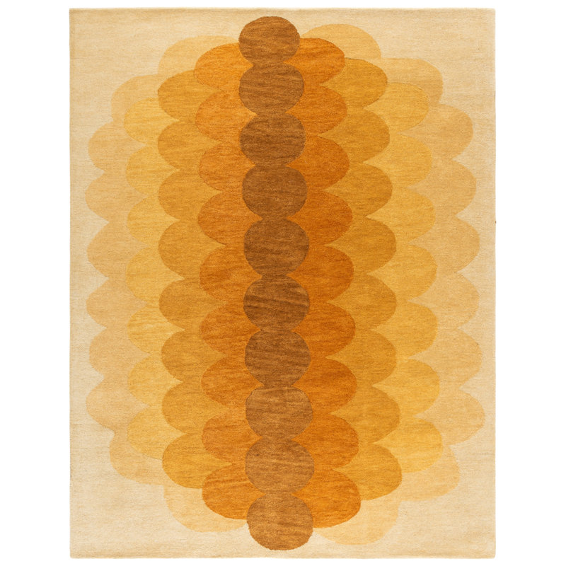 Metro Hand Tufted Wool;Cotton Geometric Indoor Rug, 8'-0" X 10'-0" Rectangle