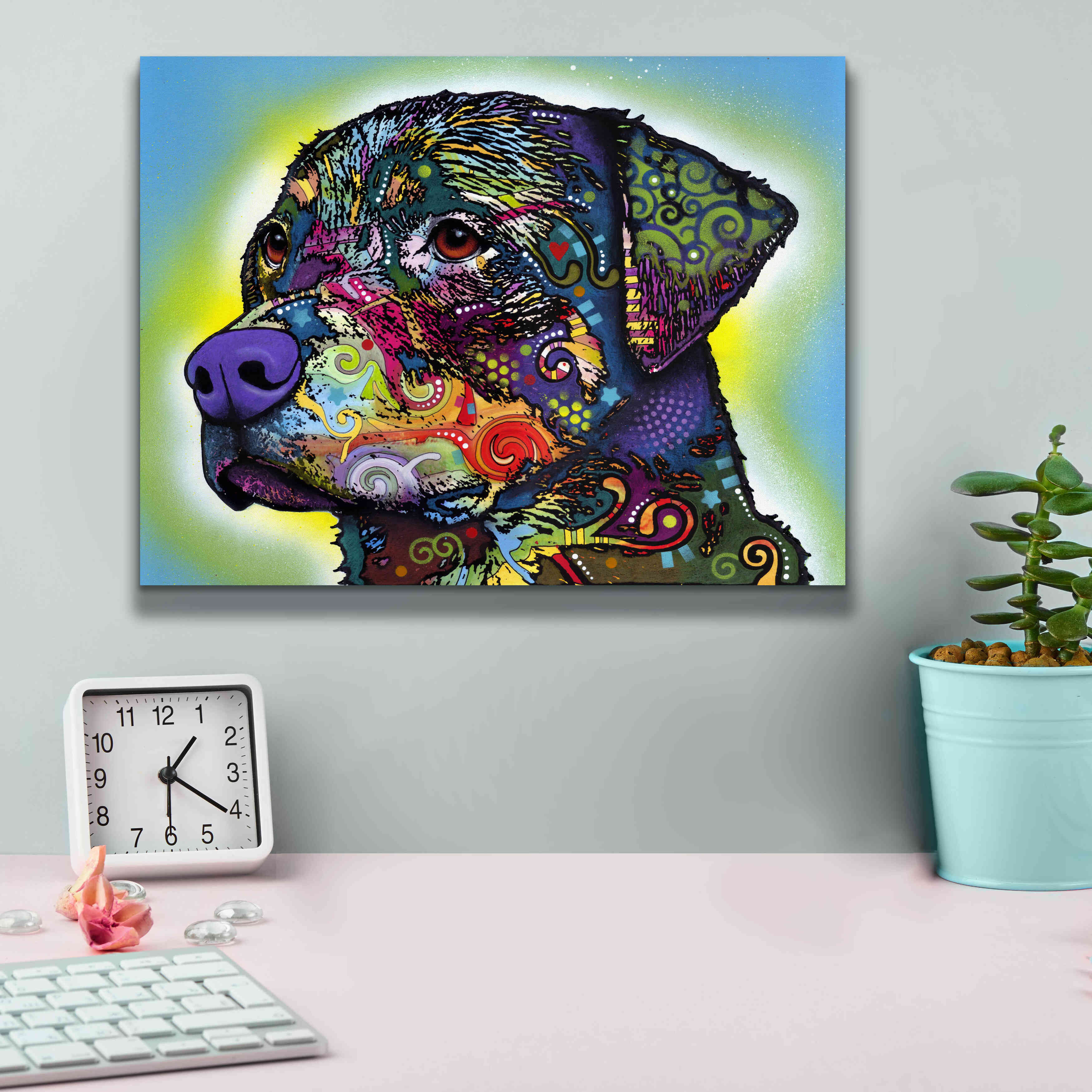 Red Barrel Studio® Epic Graffiti 'The Rottweiler' By Dean Russo, Gicl ...