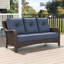 184.9cm Wide Patio Sofa with Cushions-885373745-885373744