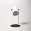 Salletti 16.93" Black Table Lamp