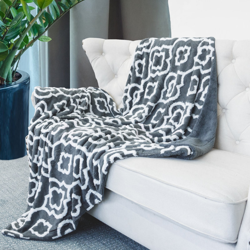 Throw Blanket, Grey