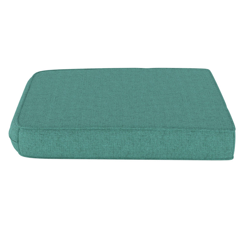 Outdoor Sunbrella® Seat Cushion, Cast Breeze Sunbrella® Plainweave, 20" W x 18" D