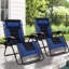 Chaise rembourrée inclinable zéro gravité avec coussin-61786435