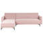 Aliyha 4 Seater Velvet Sofa Bed-308520863-308520833