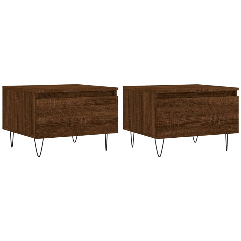 Slatedale Coffee Table with Storage, Brown Oak