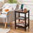 End Table Set With Charging Station 2 Pack End Table Built-In Outlets For Home Living Room Bedroom Entryway-522297415