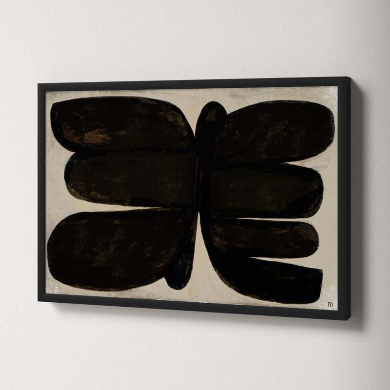 Dragonfly by StudioM, 14" H x 20" W x 1.25" D, Black