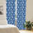 Geometric Semi-Sheer Rod Pocket Sliding Panel-823595727