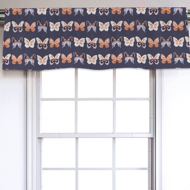 Sateen Ruffled Window Valance