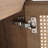 36" Bathroom Side Cabinet,Soft Close Doors,Float Mounting Design