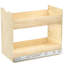 Rangement à 2 niveaux pour armoire étroite LOMOOR (l 11 po x P 21 po)-1824649273