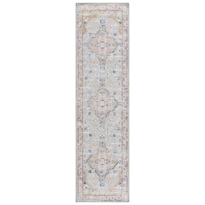 Tapis oriental lavable à la machine Bayside