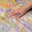 Tapis d'oiseaux de paradis haut de gamme lavable à la machine Dream Shag ADS209-983688975