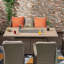 Rectangular 7 - Piece 6 - Person 160Cm L Outdoor Lounge Table Set-1176151107