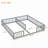 Double Twin Floor Bed With Fence, Guardrails-1705646891