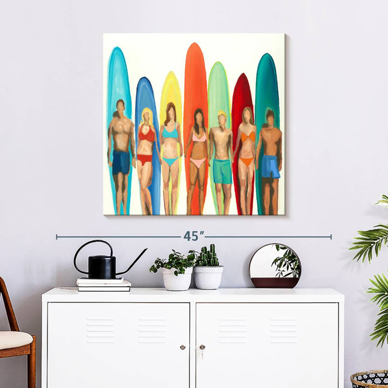 Senne Surfers, H 30 po x l 30 po