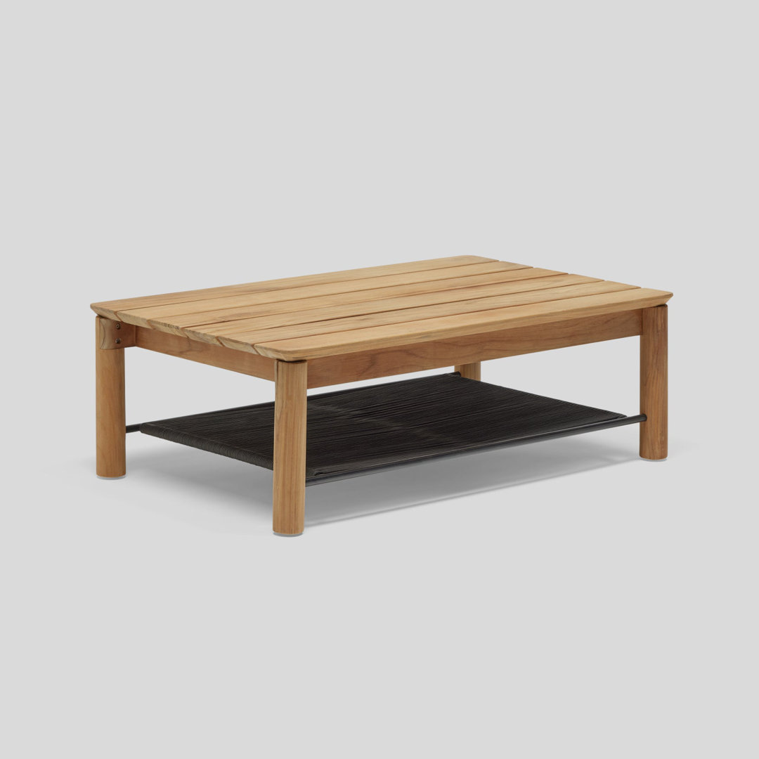 Haven Solid Wood Top Coffee Table Neighbor