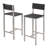 2 - Person Solid Wood Top Four Leg Dining Set