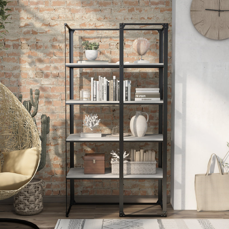 Bibliothèque en métal Bexley H 72,25 "
