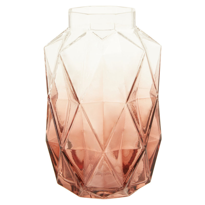 Avdyl Glass Table Vase, 23cm H x 15cm W x 15cm D