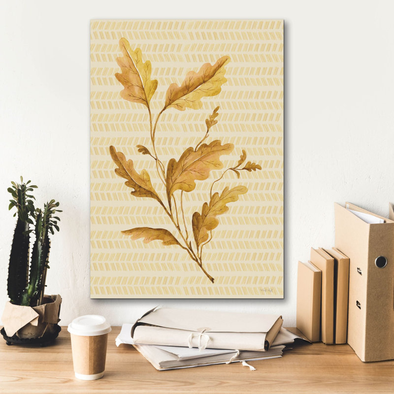 «Golden Oak» par Cindy Jacobs, estampe numérique sur toile, H 26 po x l 18 po x P 0,75 po