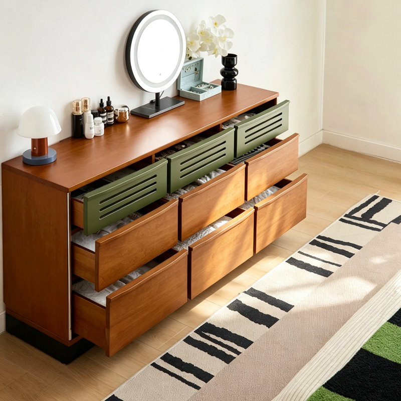 Retro Multi-Drawer Sideboard
